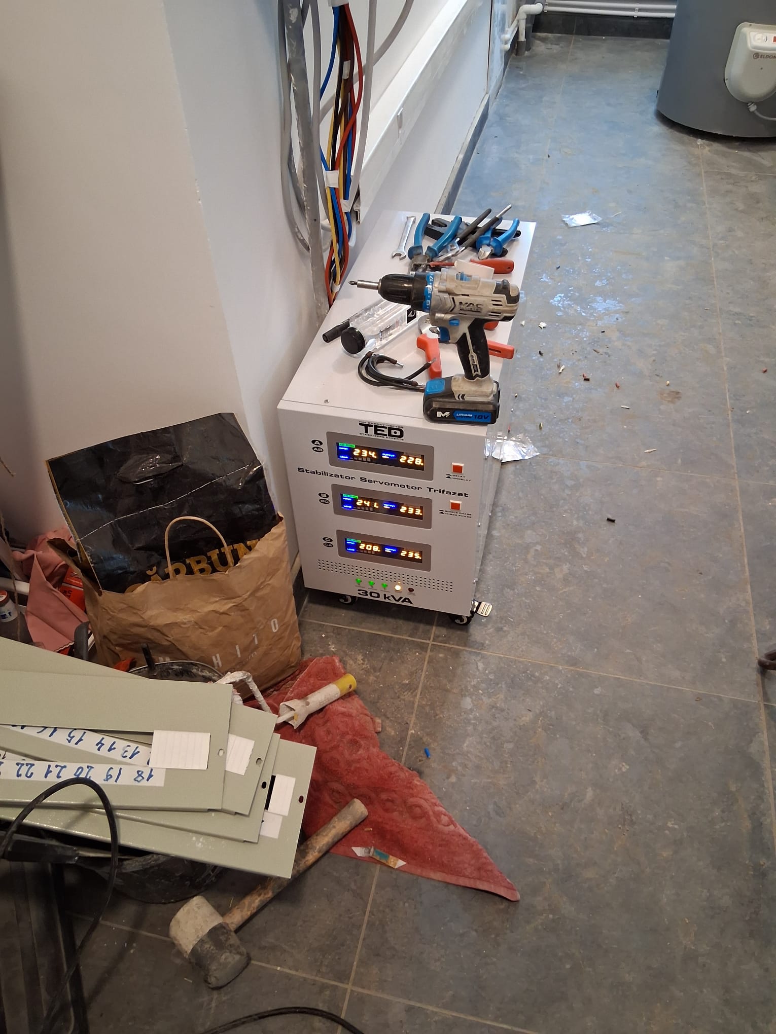 Stabilizator TED instalat